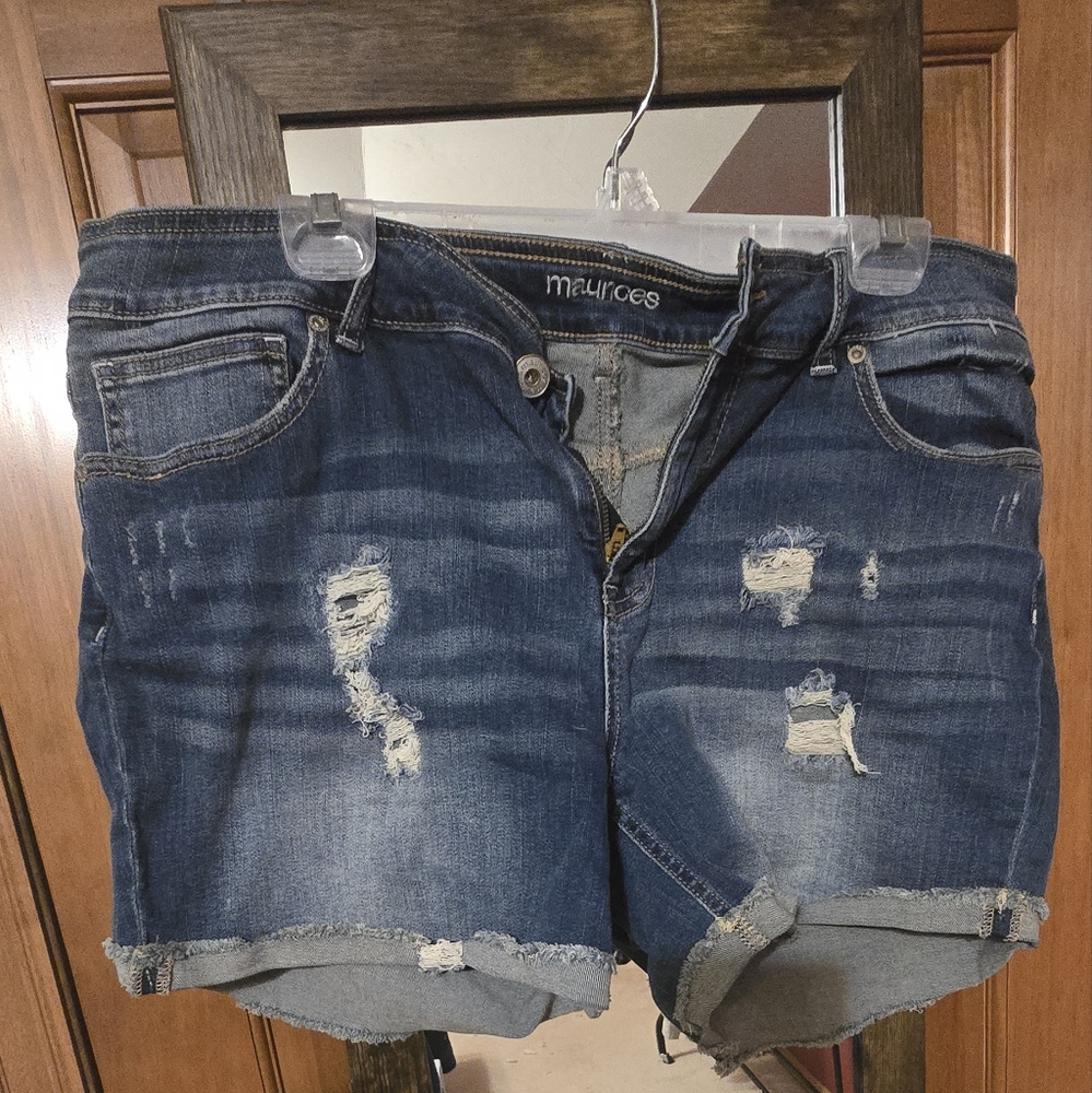 New Maurices Size 18 Jean Shorts